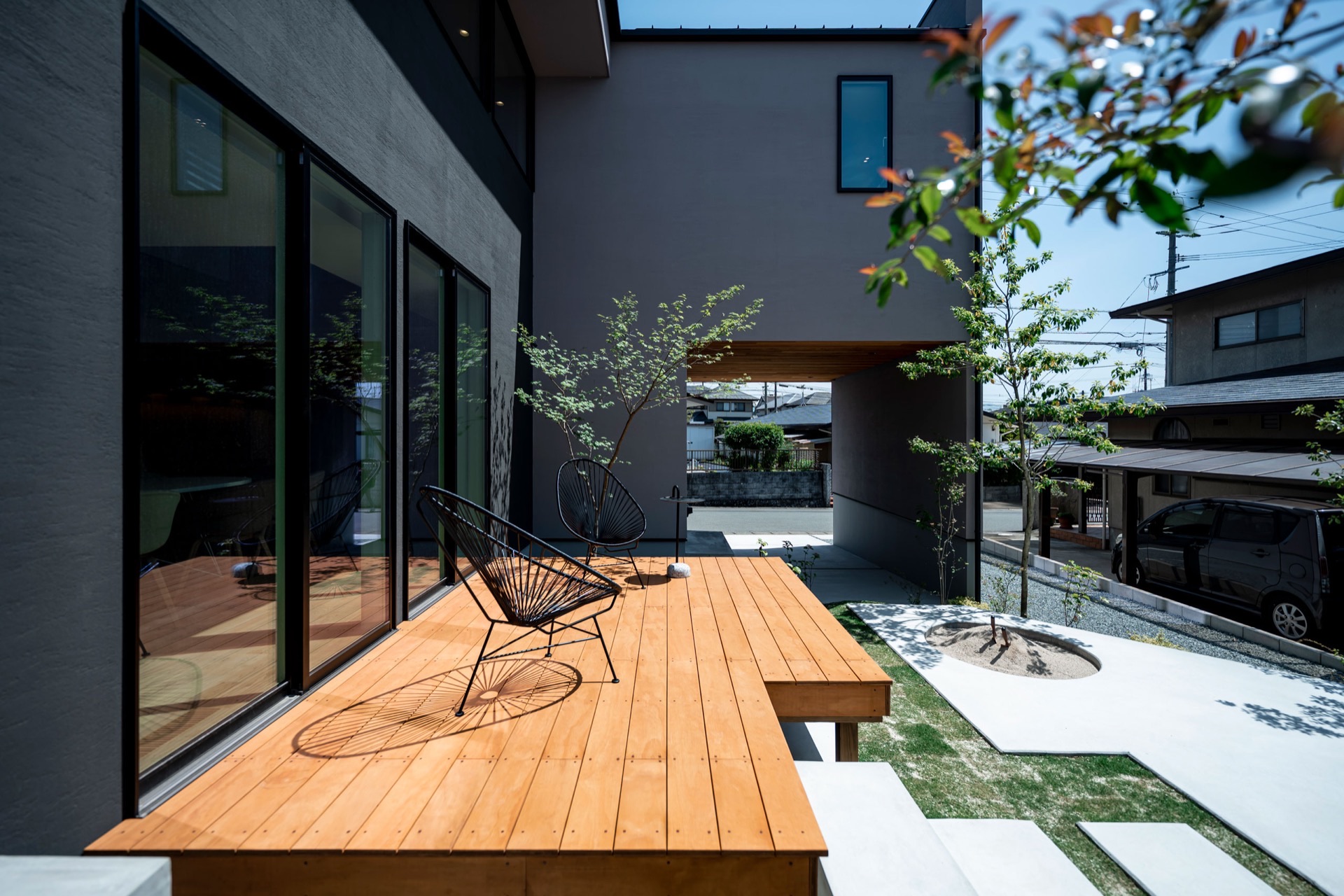 Light court landscaping